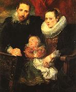 Anthony Van Dyck Family Portrait_5 oil painting